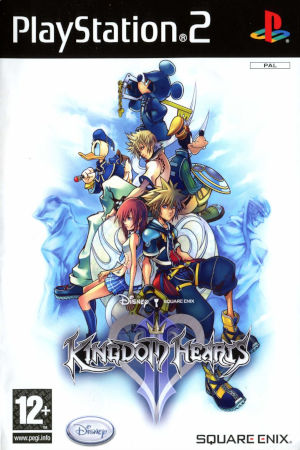 kingdom hearts 2 clean cover art